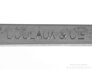 Coulaux & Cie. fencing sword makers mark
