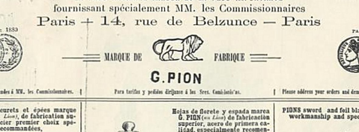 G. Pion Paris Advertisement