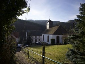 Church in the city of Klingenthal France
