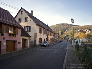 Main street in Klingenthal France