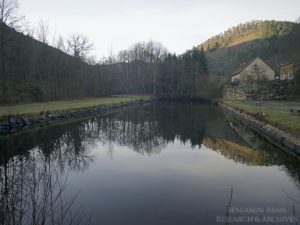 Klingenthal France reservoir and waterways