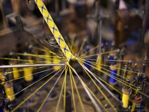 Ribbon making machine in Saint Etienne France