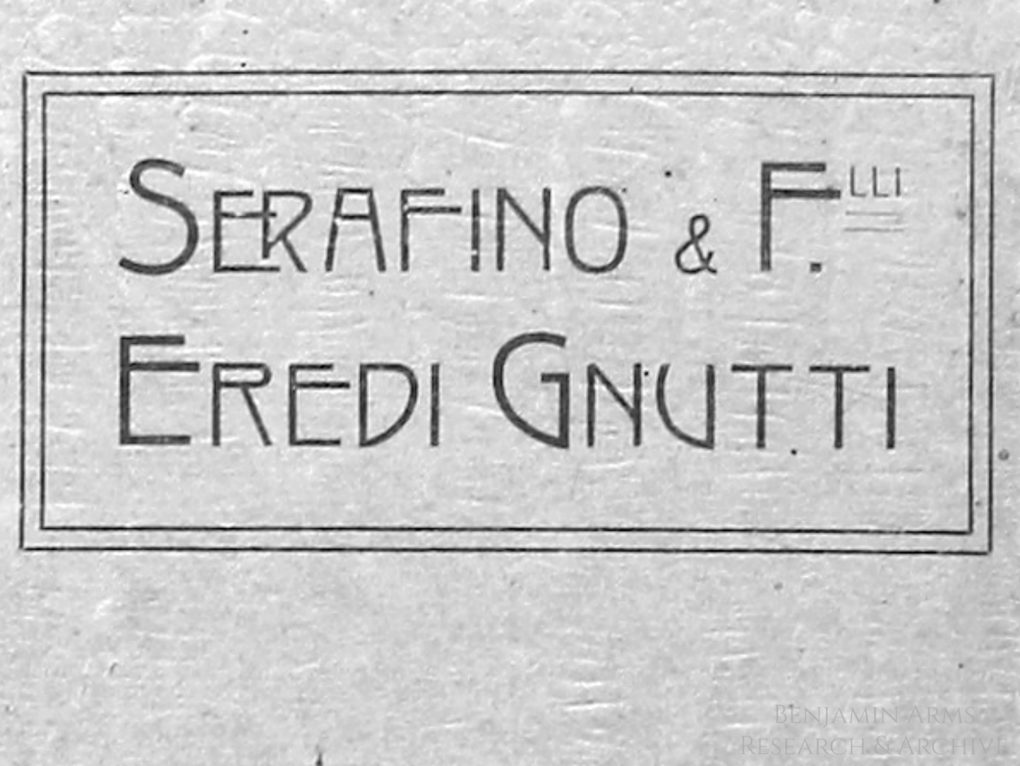 Serafino Fratelli e Gnutti Fencing Catalog Cover