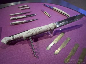 Ivory knives in Thiers France