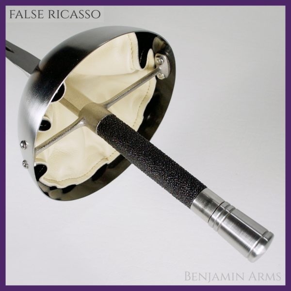 Italian epee with false ricasso
